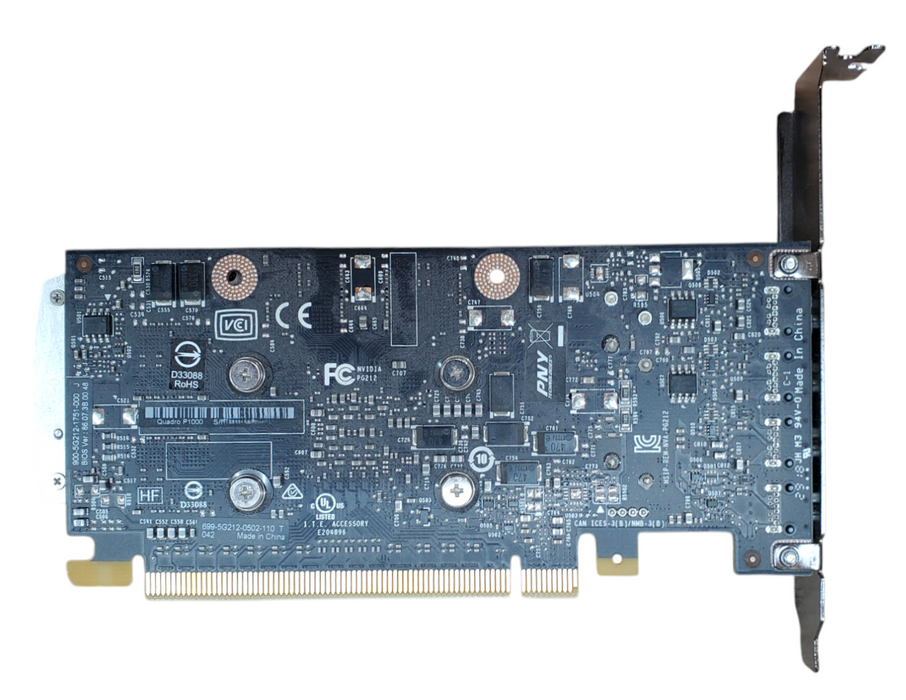 NVIDIA Quadro P1000 4GB GDDR5 - Graphics Card