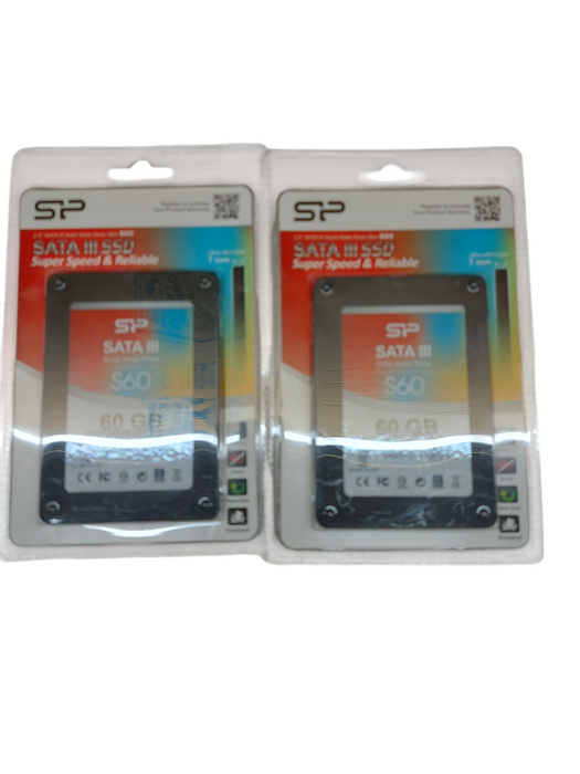 LOT 2x SP SATA III S60 60GB Solid State Drive