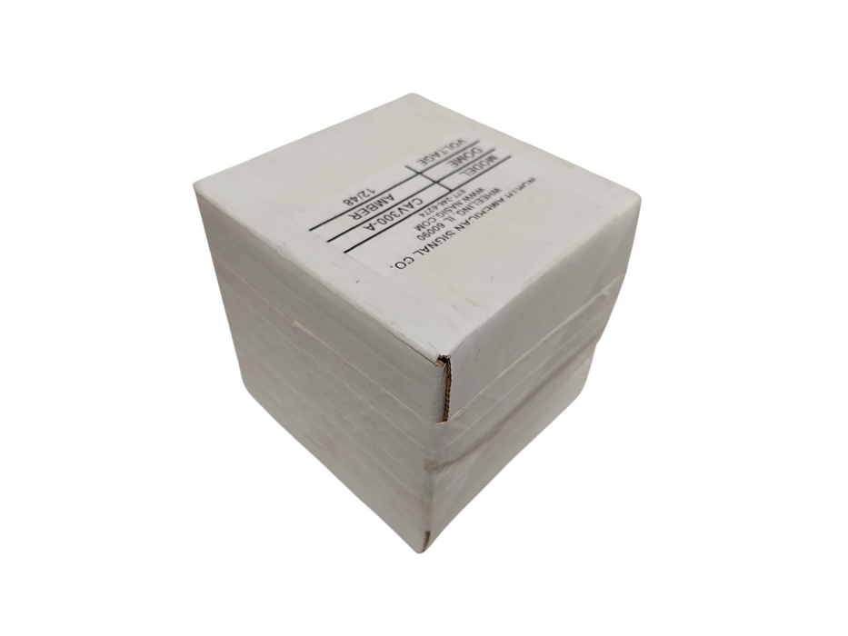 North American Signal Co. Model: CAV300-A  Amber Voltage 12/48 ( NEW )  =