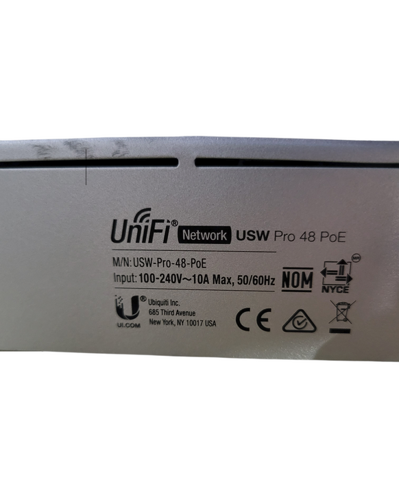 Ubiquiti UniFi Switch USW-PRO-48-POE Switch 48 ports