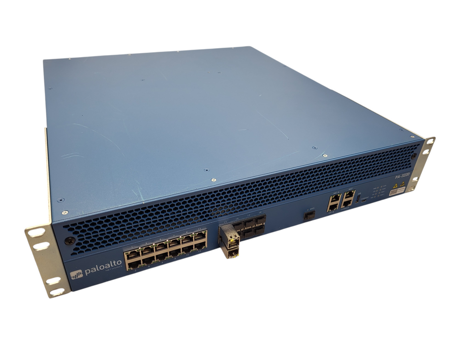 Palo Alto PA-3220 Security Firewall Appliance With Rack Ears PN: 750-000162 Q$