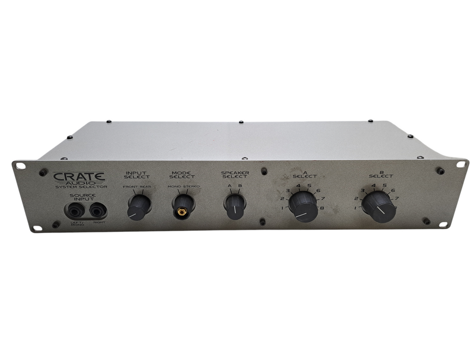 Crate Audio System Selector CRSB *READ* )