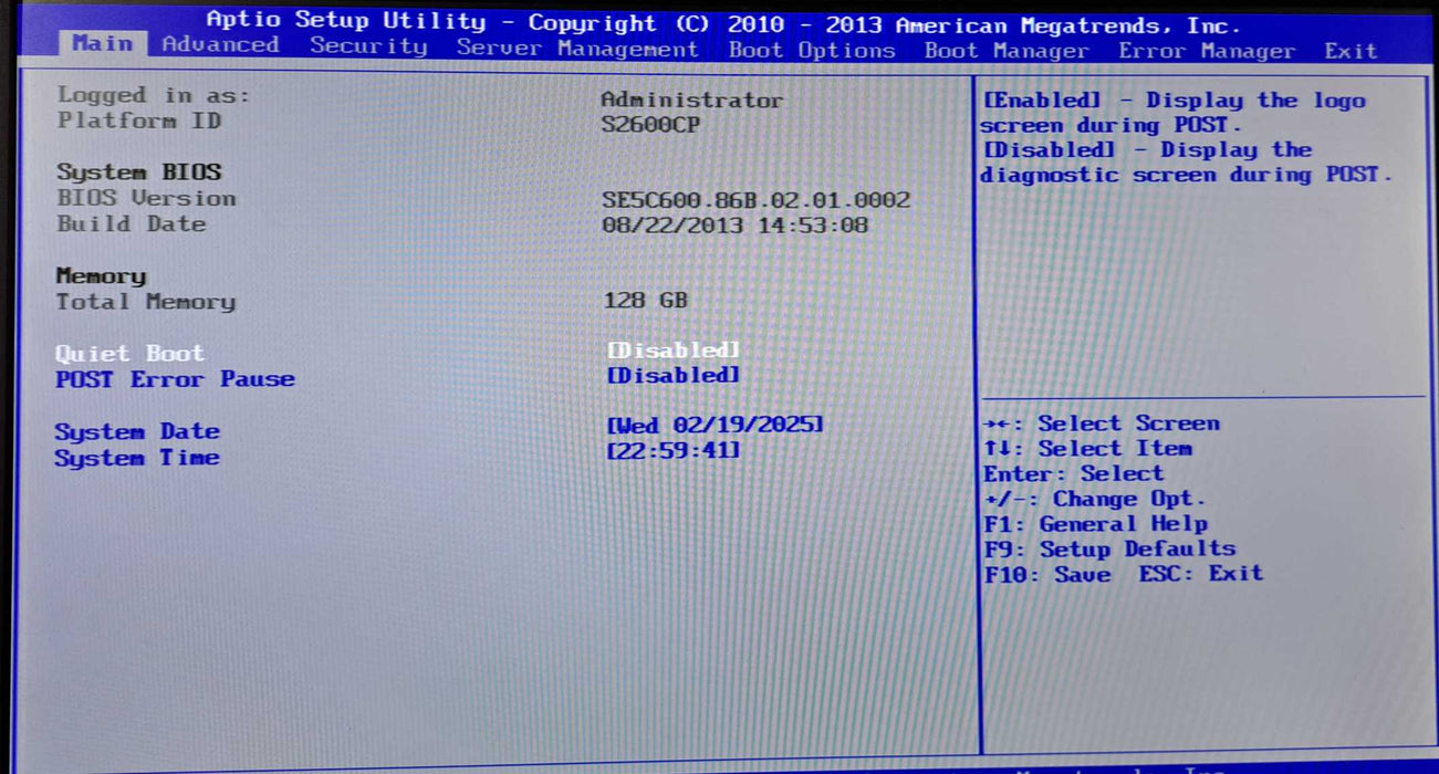 Supermicro/Intel 2U 8x 3.5" Server | 2x Xeon E5-2620 v2 2.1GHz, 128GB DDR3