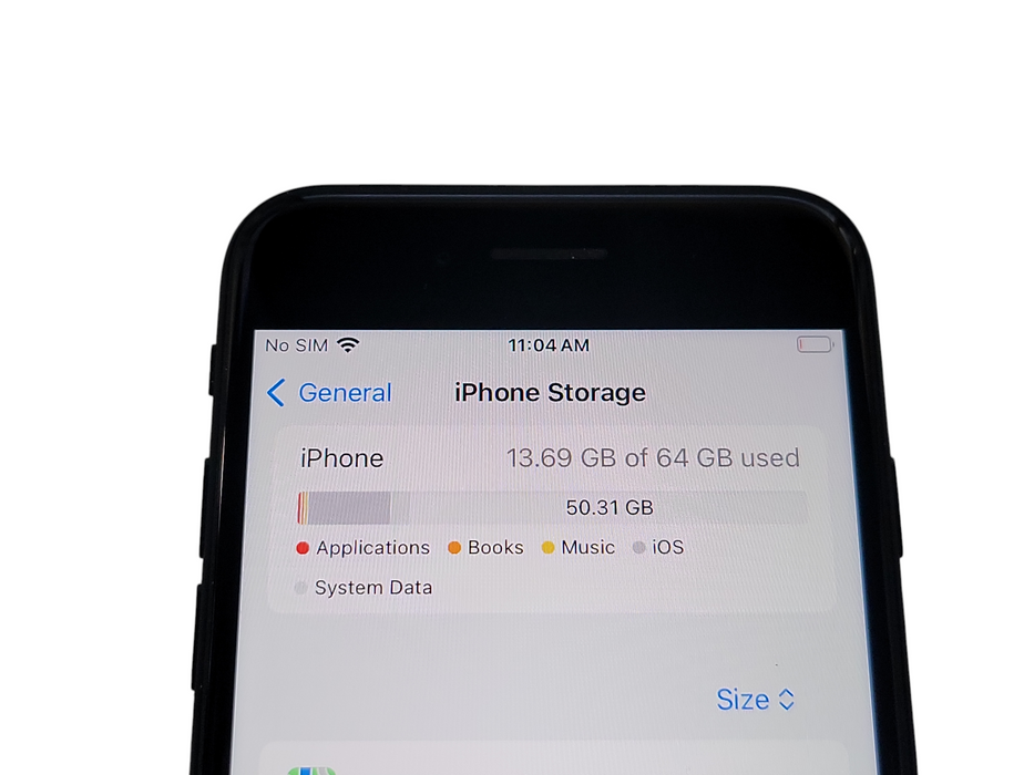 Apple iPhone SE 3 - 64GB - Midnight [A2595] (