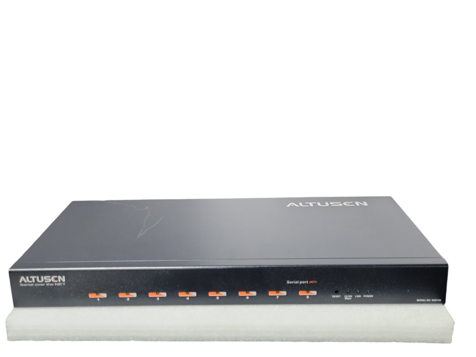 Altusen 8-Port Serial over the NET SN0108 KVM Switch, Read _