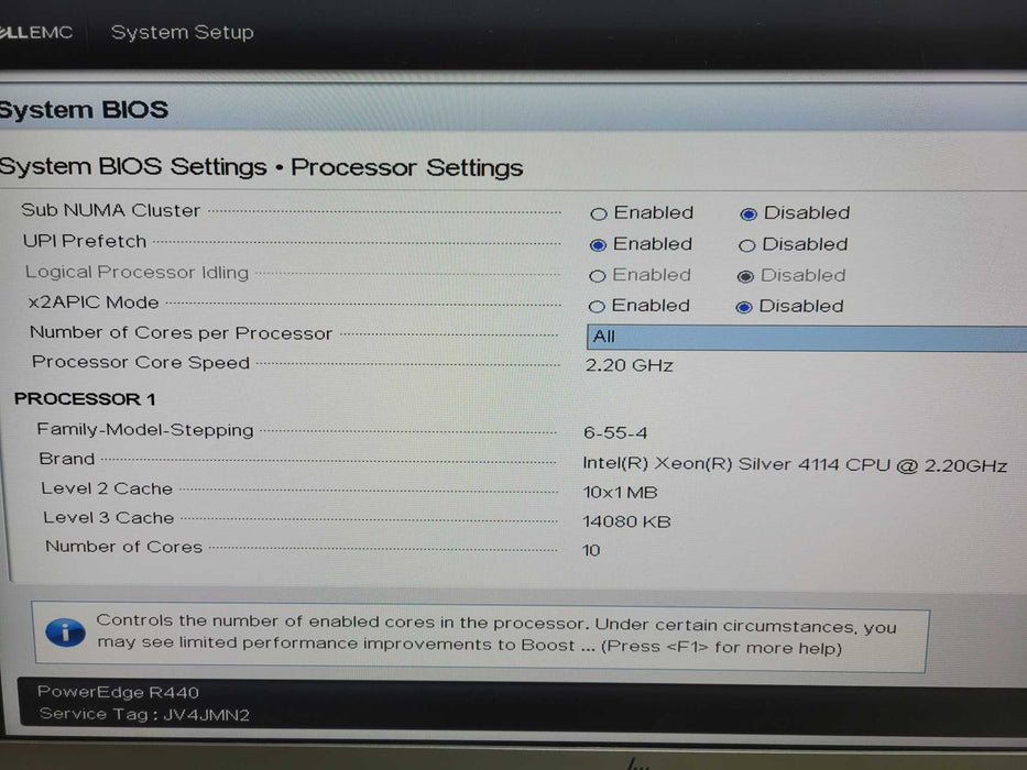 Dell R440 1U 4x 3.5" | Xeon Silver 4114 @2.20GHz, 16GB DDR4, H730P !