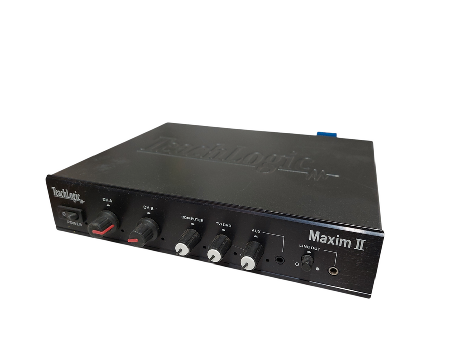 TechLogic Maxim 2 IMA-420 2-Channel Receiver & Amplifier Base Station A-533 Q=