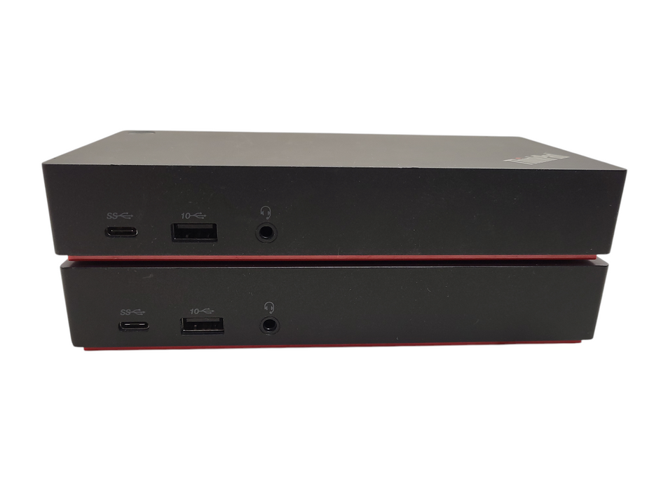 Lot of 2x Lenovo ThinkPad USB-C Dock Gen2 LDC-G2 40AS $