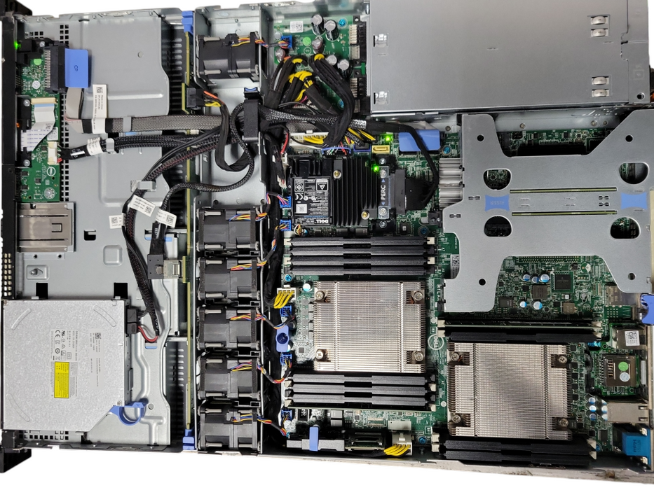 Dell PE R430, 2x Xeon E5-2620v3 2.40GHz 32GB DDR4, H730 Mini, 4x 2TB SAS HD _