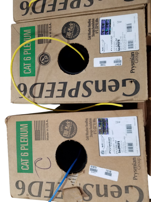 Cat6 Cable 4PR 23AWG Bulk Cat 6 Ethernet Cable UTP (Total 17Kg)