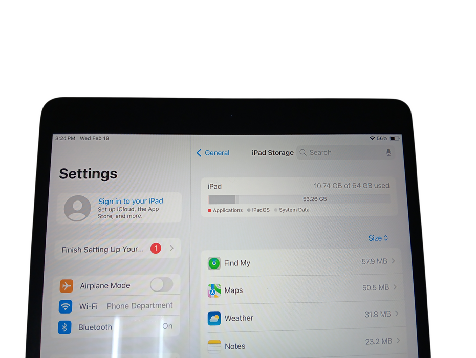 Apple iPad Pro 1st Gen - 64GB - Space Gray [A1701]