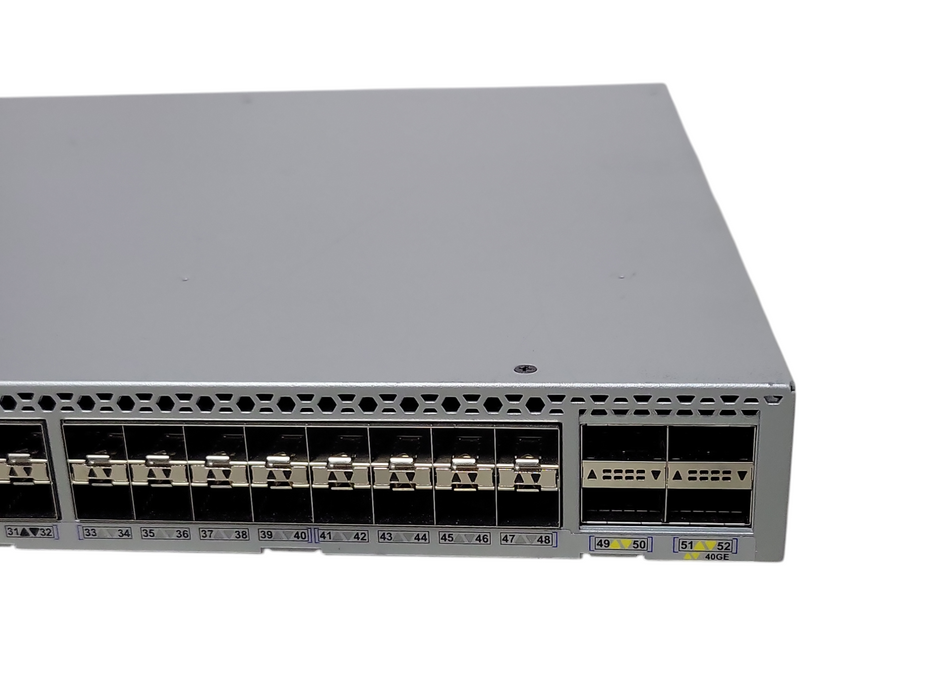 Brocade VDX 6740 BR-VDX6740-48-F 48x 10GbE SFP+ + 4x 40Gb QSFP+ Switch _