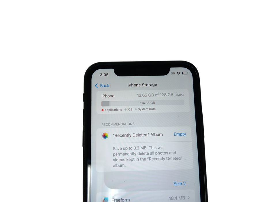 Apple iPhone 11 - 128GB - Space Gray [A2111] Read