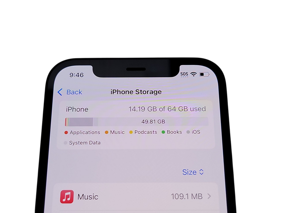 Apple iPhone 12 - 64GB - Black [A2402]