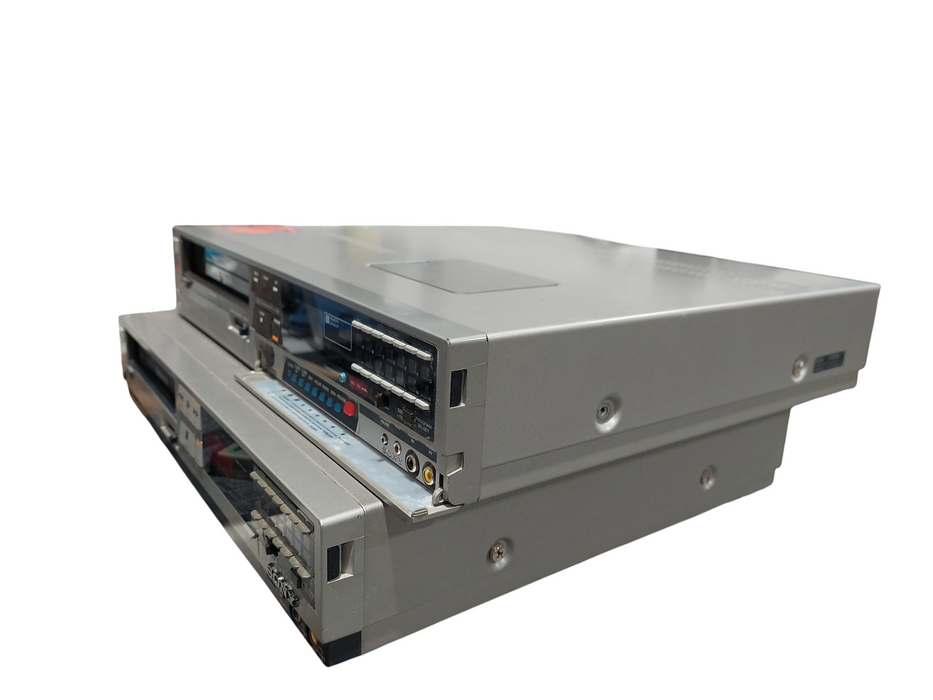 Sony BetaMax Bundle of 2 BetaMax Players SL-2300 & SL-2410 With Remote  =