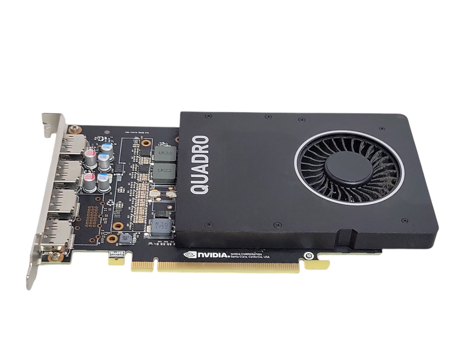 NVIDIA Quadro P2000 5GB GDDR5 Graphics Card 4x DisplayPort  _