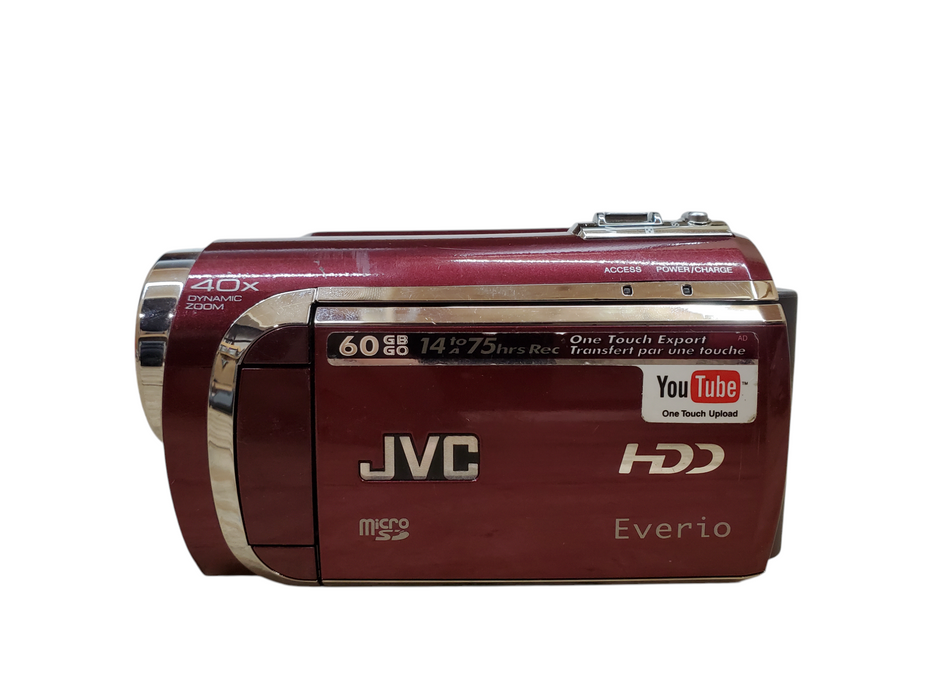 JVC Everia Hard Disc Camcorder GZ-MG630RU w/ Battery