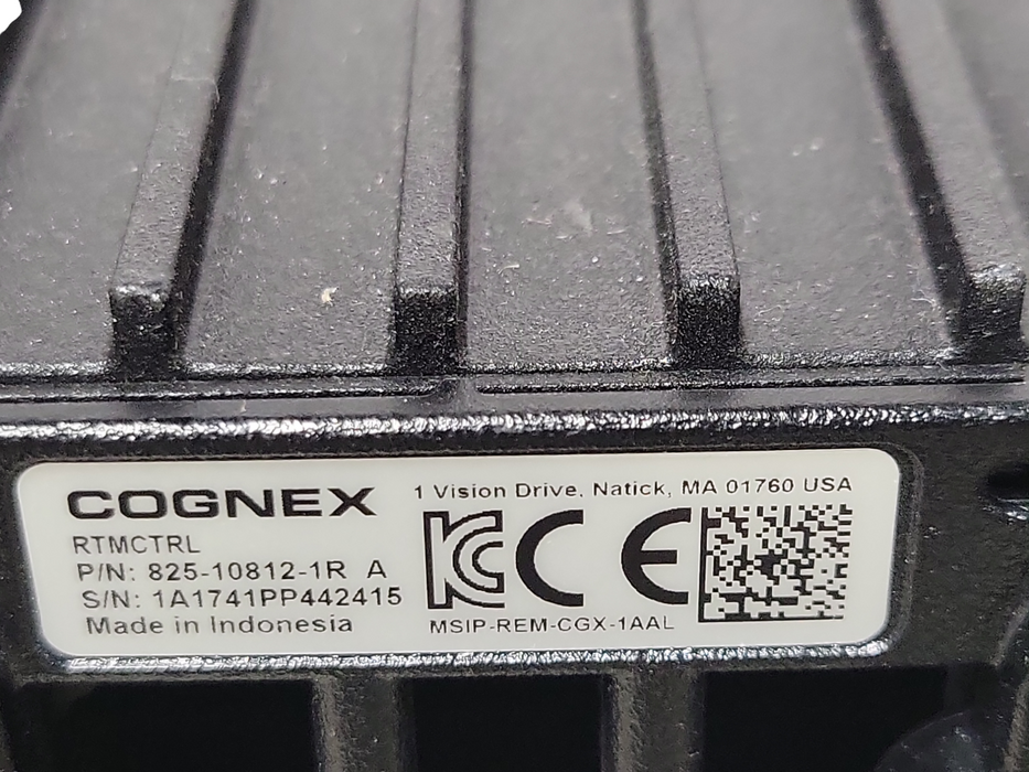 Cognex RTMCTRL 825-10812-1R 1AAL Real-Time Monitoring controller 256GB SD C _
