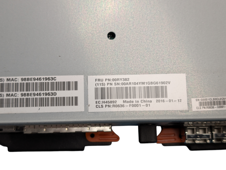 IBM 00RY382 V3700 Storage Controller Node Canister 6Gbps SAS Q