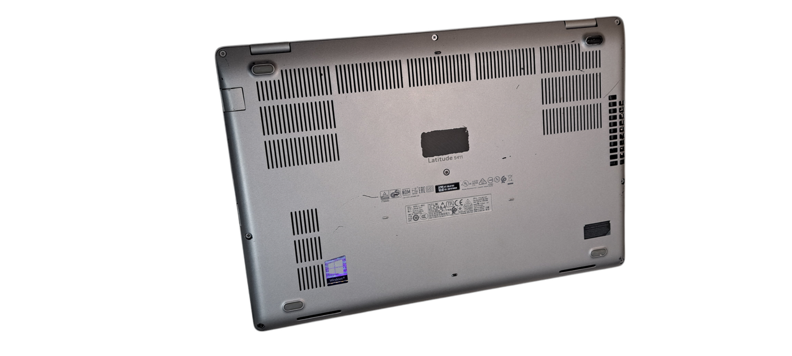 Latitude 5411 i5-10400H CPU| 16GB RAM|256GB NVMe|MX 250 2GB GPU|W/ AC|
