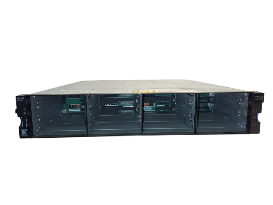 IBM Storwize V3700 6099-24E Expansion Array 2x Controllers 00Y2527  $