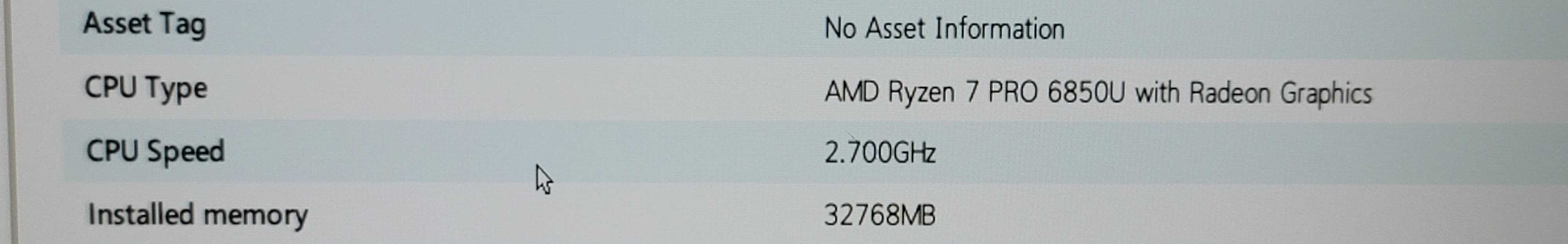Lenovo ThinkPad T14 Gen 3 Ryzen 7 6850U 32GB RAM NO SSD FOR PARTS/REPAIR  β Lap200