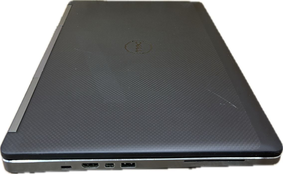 Dell Precision 7510 i7-6920HQ@2.9GHz QUADRO M2000M 4GB GPU 16GB RAM 256SSD  READ Lap200