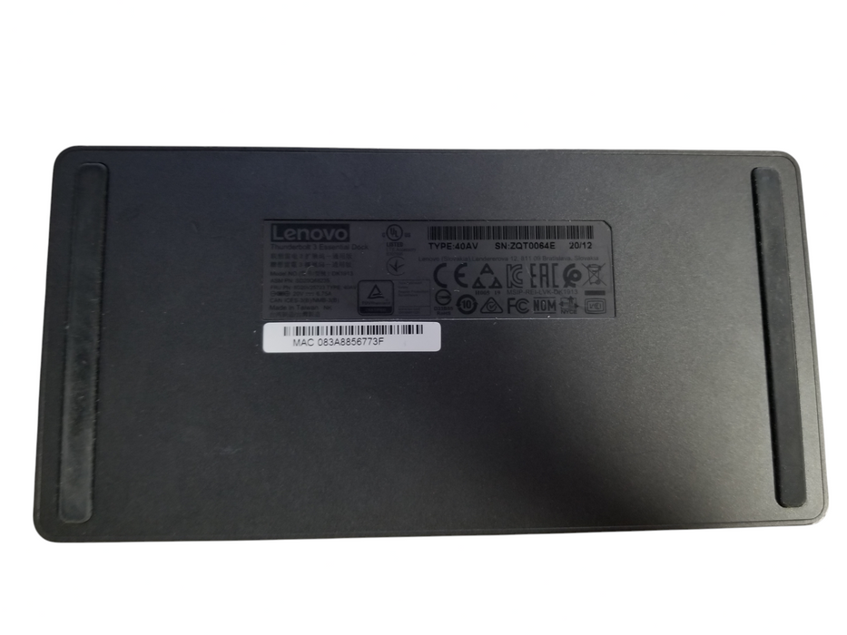 Lenovo thunderbolt 3 Essential Dock Type- 40Av