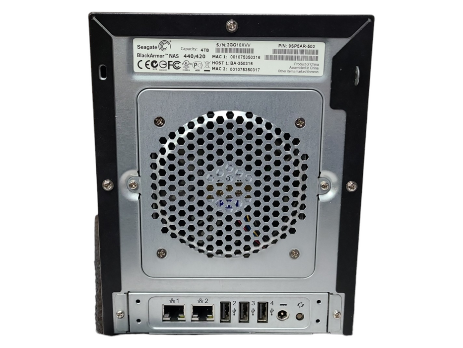 Seagate BlackArmor NAS 440/420 Centralized Network Storage, READ