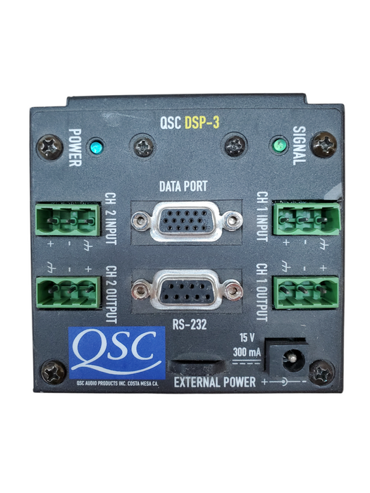 QSC DSP-3 Digital Processor Module *READ*
