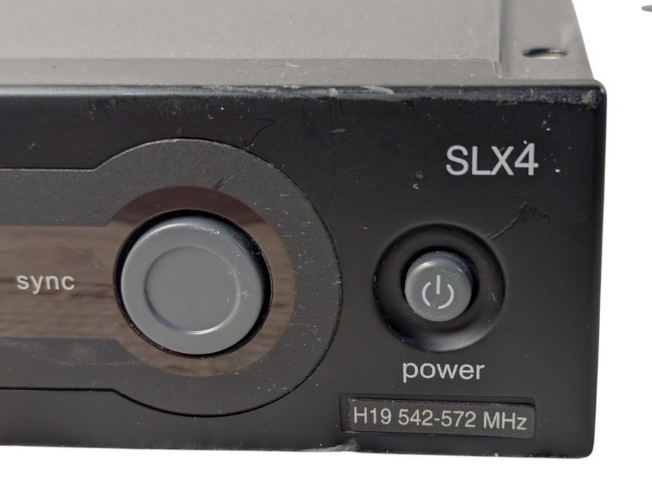 SHURE SLX4 H19 542-572 MHz Wireless Microphone Receiver  -