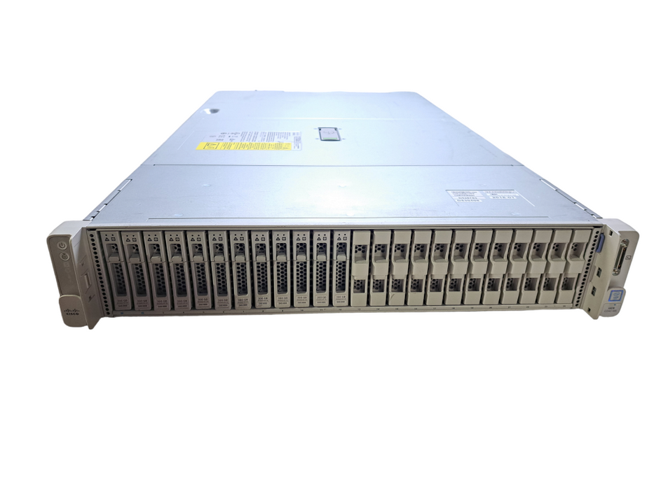 Cisco C240 M5SX 2U 26x 2.5" | Xeon Gold 6126 @ 2.6GHz 12C, 64GB DDR4, 10GNIC