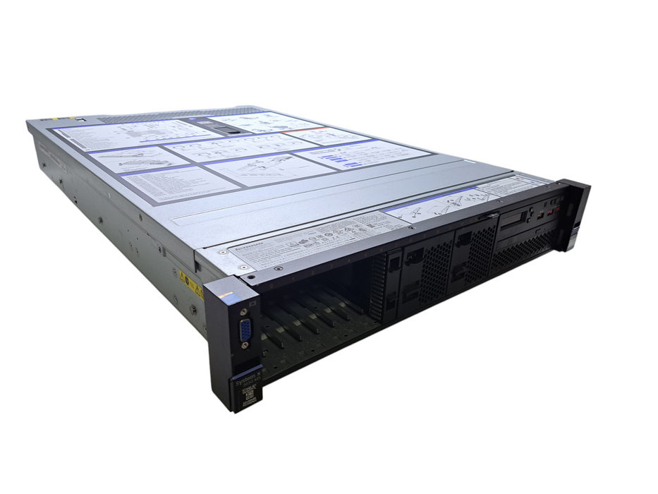 Lenovo x3650 M5 2U 8x 2.5" | 2x Xeon E5-2680 v3 @2.50GHz, 48GB DDR4, M5210 )