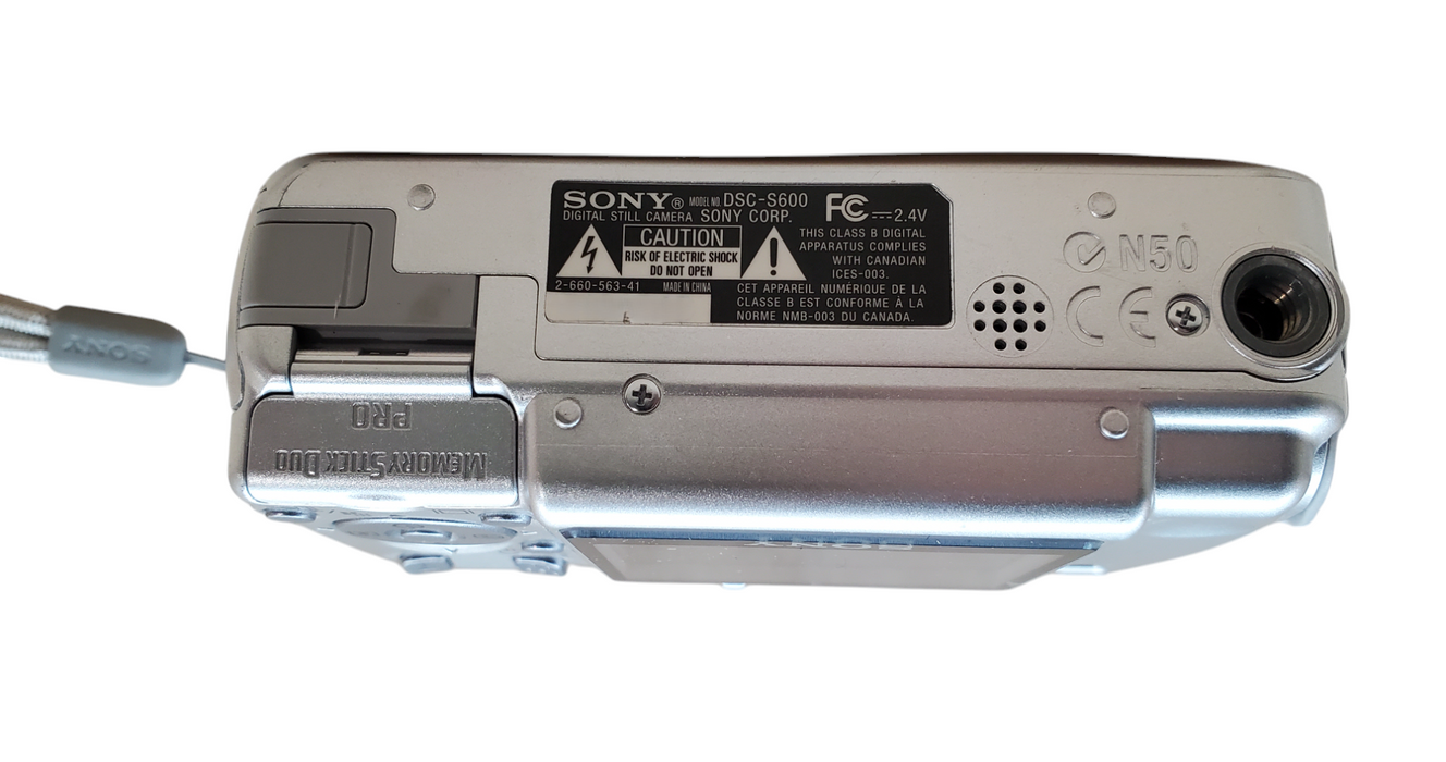 Sony Cyber-shot DSC-S600 | 6.0MP Digital Camera