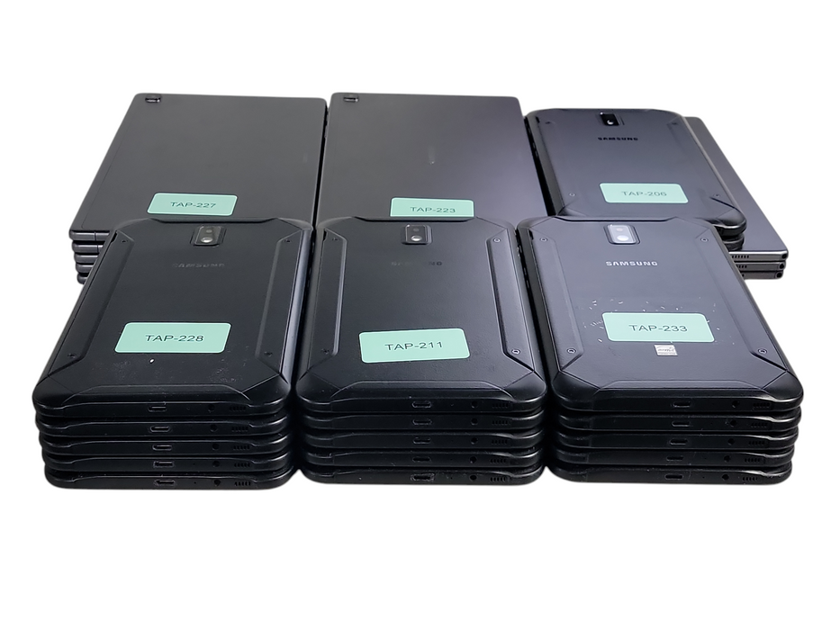 Lot of 30x Samsung Tablets [Locked | A/C Condition][TAP-4]