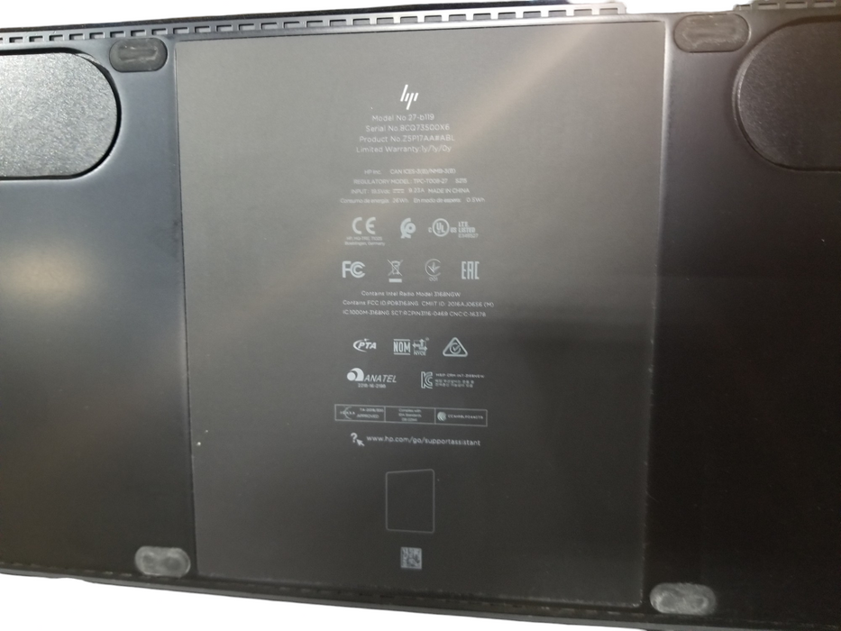 HP ENVY All-In-One 2K TOUCH 27" Core i7-7700T 16GB RAM 1TB SSD, GTX 950 GPU