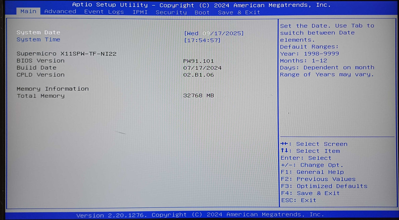 NUTANIX / Supermicro X11SPW-TF-NI22, Xeon Silver 4116, 32GB DDR4, 2x 500W
