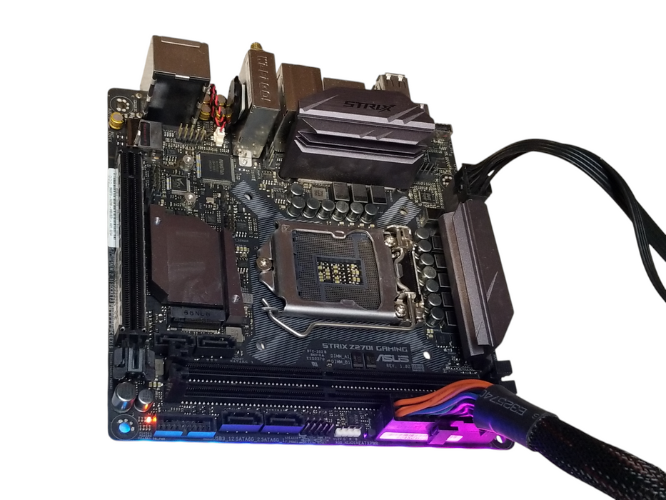 Asus ROG Strix Z270i Intel LGA-1151 Gaming Motherboard ( Parts / Bent Pins)