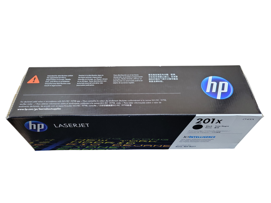 HP Genuine 201X LaserJet Black Toner Cartridge CF400X !