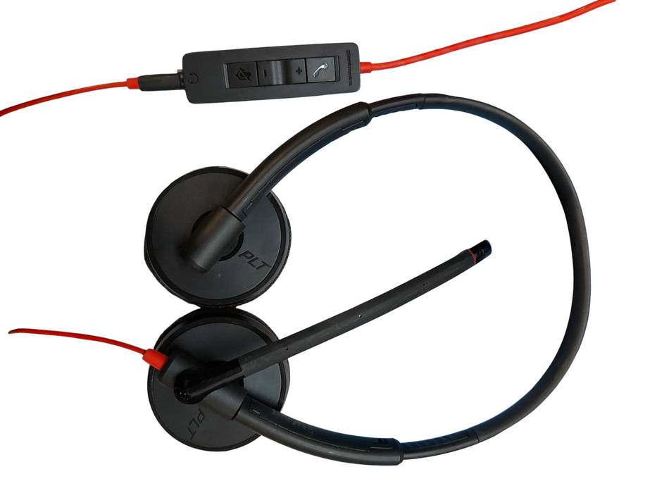 Lot 14x Plantronics Blackwire 3220, USB-C Headset, On-Ear Headset, Wired