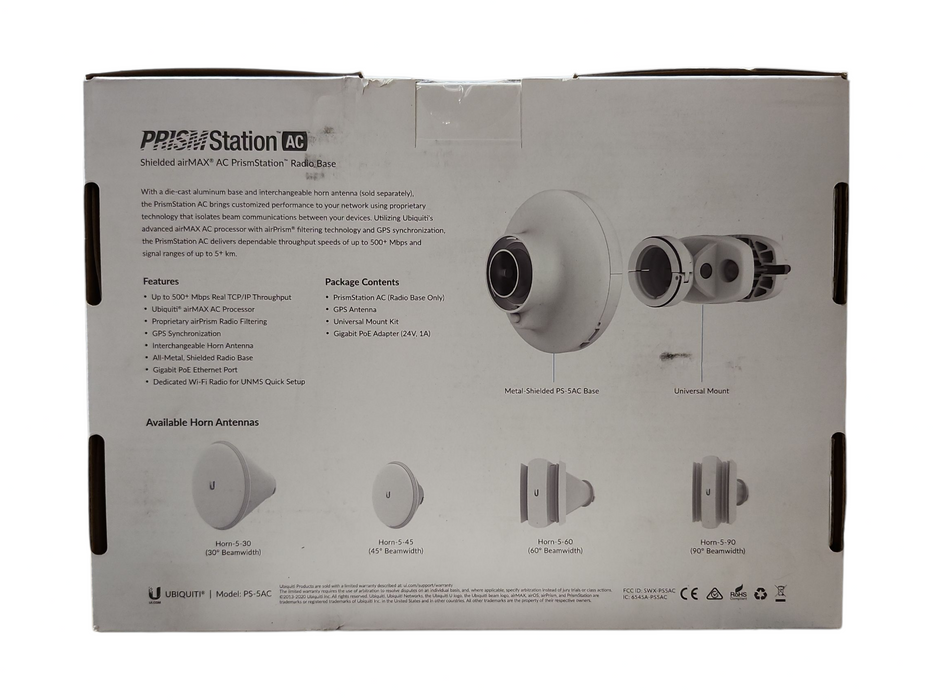 *NEW SEALED* PS-5AC-US Ubiquiti airMAX PrismStation