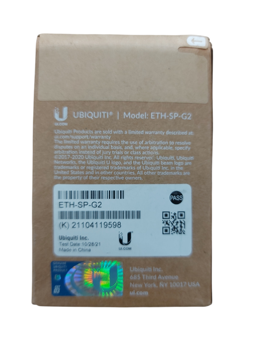 Ubiquiti ETH-SP-G2 Ethernet Surge Protector Gen.2