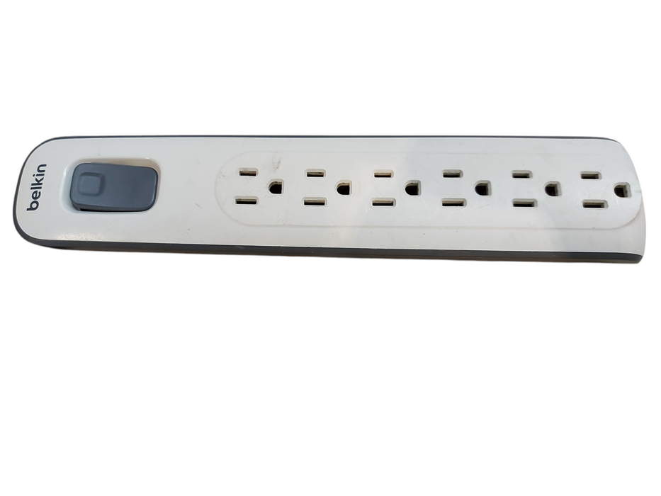 Belkin Surge Protector, 6 Outlets, 6ft Cord