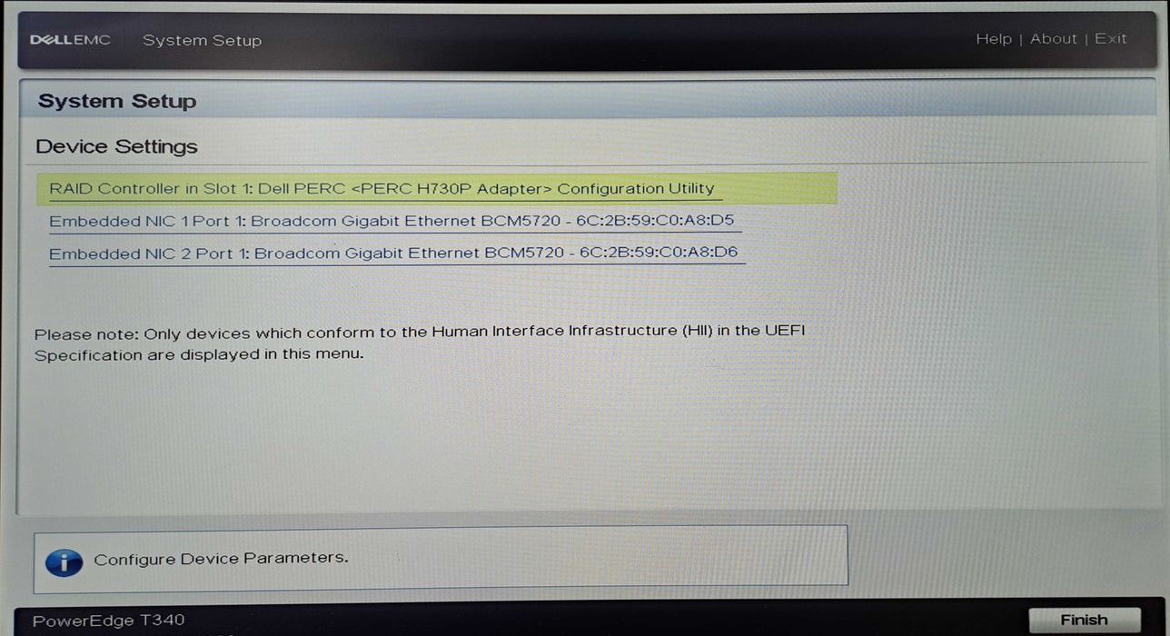 Dell PowerEdge T340 8x 3.5" | Xeon E-2136 @3.30GHz, 16GB DDR4, H730P