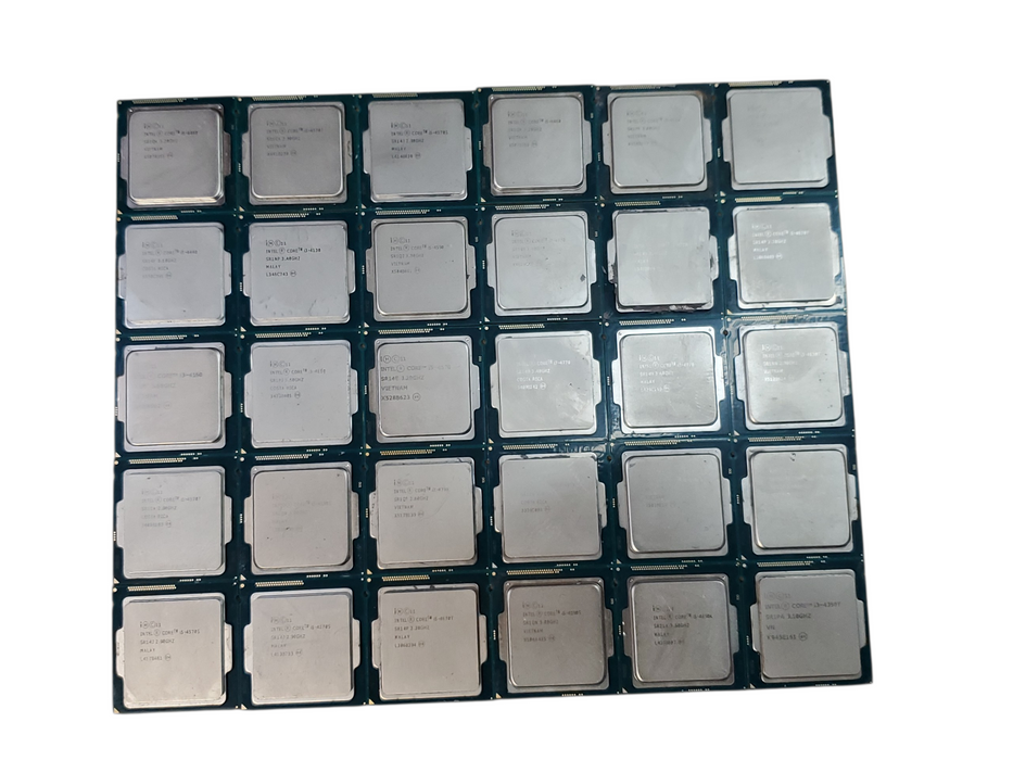 Lot of 155x, 2nd to 4th Gen i-series Desktop CPUs (CPU24-64)