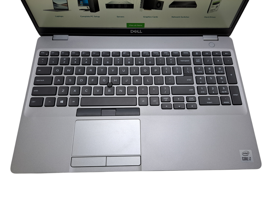 Dell Precision 3551 | i7-10750H @2.60GHz, 16GB DDR4, Quadro P620, 512GB SSD ) Lap200