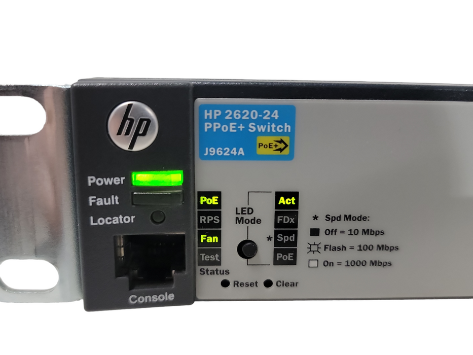 HP J9624A E2620-24 PPoE+ 12x Non-PoE 12x PoE Managed PoE Gigabit Network Swit