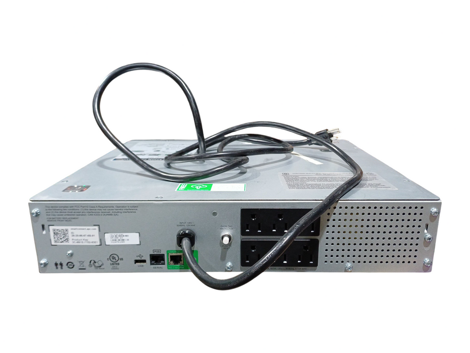 APC Smart-UPS C 1000 LCD with SmartConnect Rack Mount 2U, SMC1000-2UC