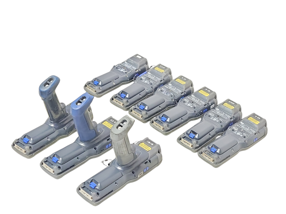 Lot of 9x Intermec/Honeywell CK71 SERIES Barcode scanners w/ Battery, READ _