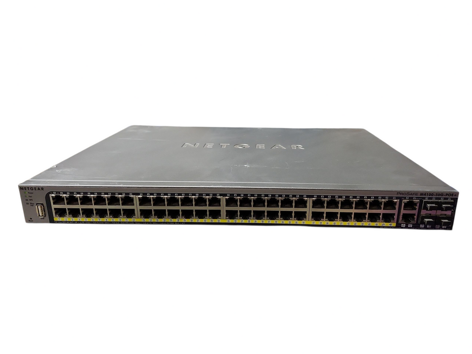 Netgear ProSafe M4100-50G-POE+ 48-Port Gigabit Ethernet Switch
